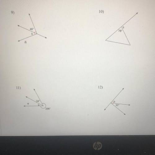 Find the angle b! Timed quiz!!