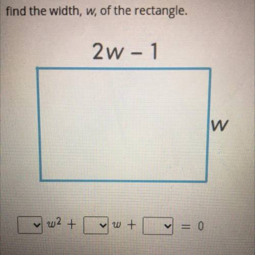 The area of a rectangle is 91 square Inches. If the length of the rectangle is 1 less than twice it