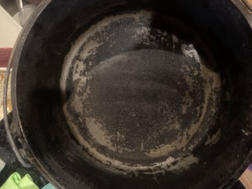 I have a Dutch oven that looks like this what do I do?