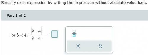 Simplify each expression by writing the expression without absolute value bars