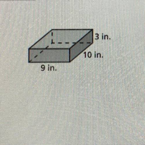 Easy math question please help me. calculate the surface area and show work