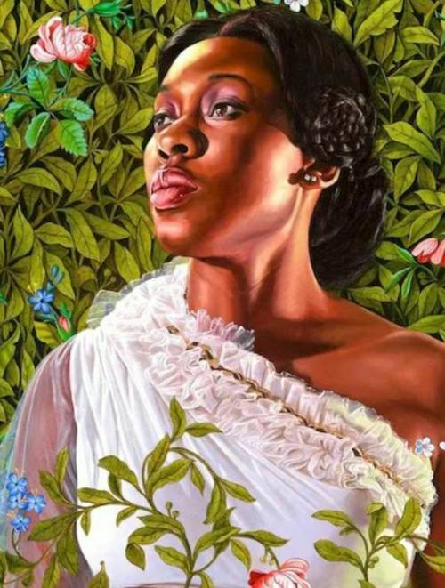 Kahinde wiley inspired portrait​