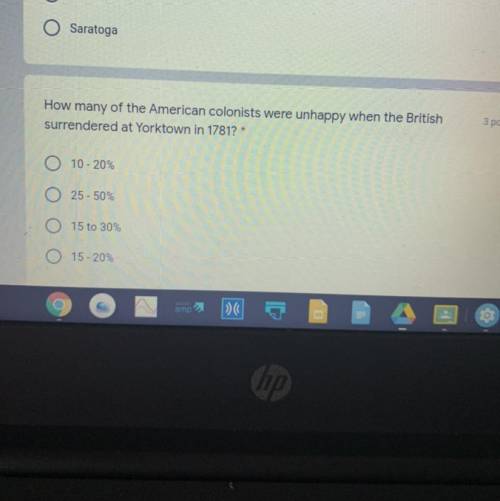 I need help on knowing which percentage is correct