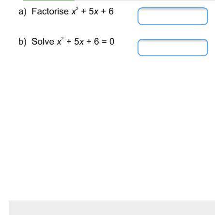 Anyone know how to factorise this please ?! :)