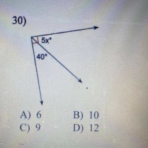 Find the value of x (URGENT/GIVING BRAINLIEST)