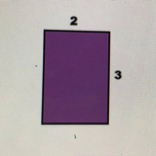 If the rectangle below were to be enlarged by a scale factor of 5, what would the new dimensions be