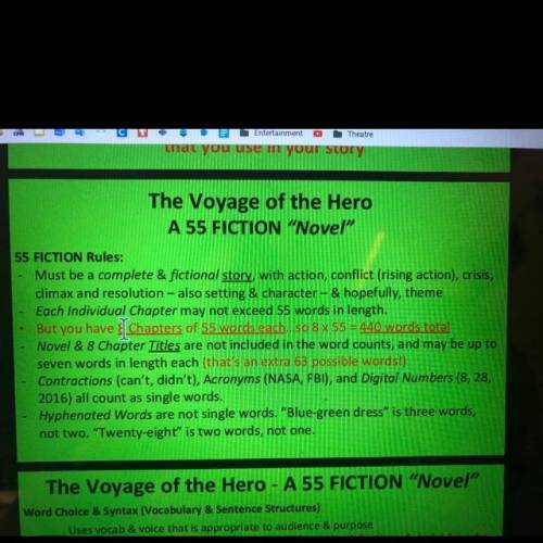 Can someone write me a short voyage of the hero’s journey story

The voyage of the hero: birth, ch