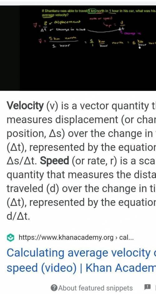 What is Velocity in physics