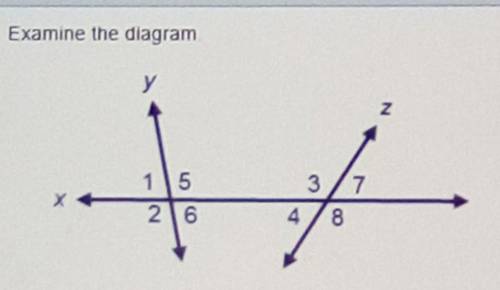 Angle 4 and angle ____ are alternate interior angles(fill in the blank)​