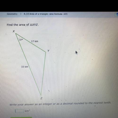 Help please urgently it’s area of a triangle: sine formula