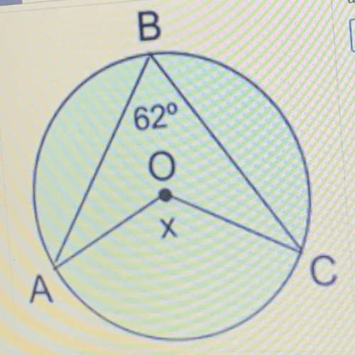 In circle O, the measure of ABC is 68. what is the measure of AC?