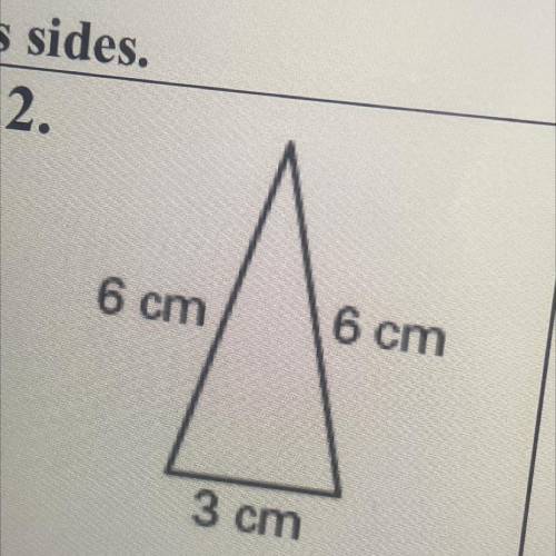 Classify the triangle