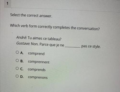 The words in the answer choice are the same in translator, can anyone help