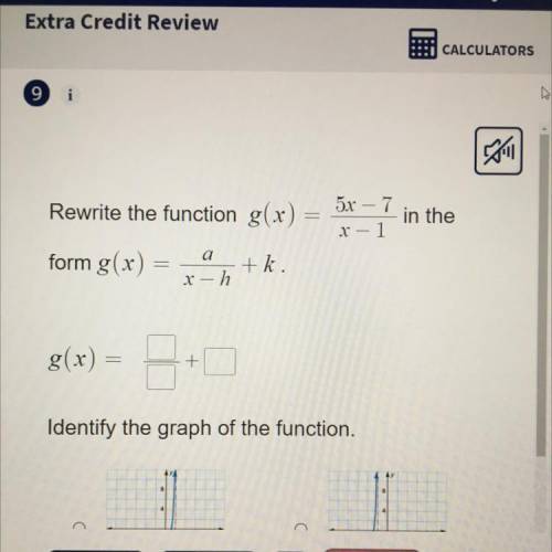 Help pls with answer!!!Rewrite the function in the given form.