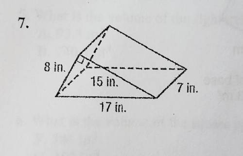 Surface Area of PrismsCan someone show me how to solve and also what the formula is. Please!​