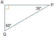 Given right triangle PQR, which represents the value of sin(P)?

Answers: RP/RQRP/PQRQ/PQRQ/PR