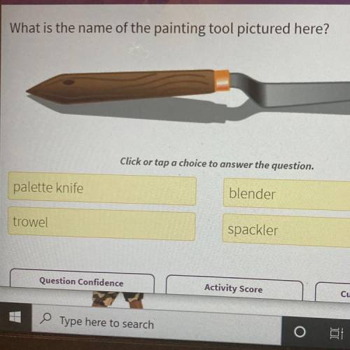 What is the name of the painting tool pictured here?

Click or tap a choice to answer the question