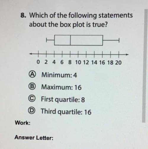 Which of the following statements about the box plot is true?