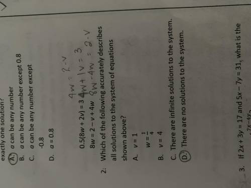 What is the answer to this? Is it d?