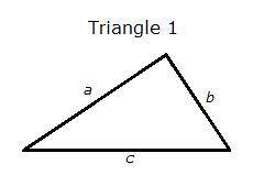 Part A

Since triangle 2 is a right triangle, write an equation applying the Pythagorean Theorem t