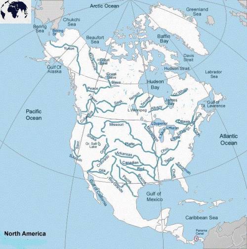 Los ríos de América son más caudalosos y 
Navegables que los de Europa;