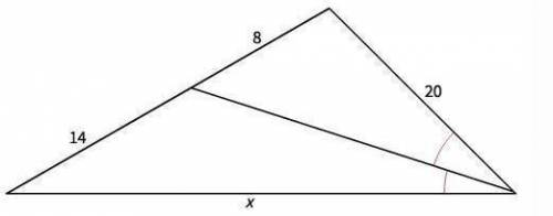 I WILL GIVE 20 POINTS! Solve for x.
