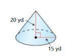 Describe how the change affects the surface area and volume of the right cone.