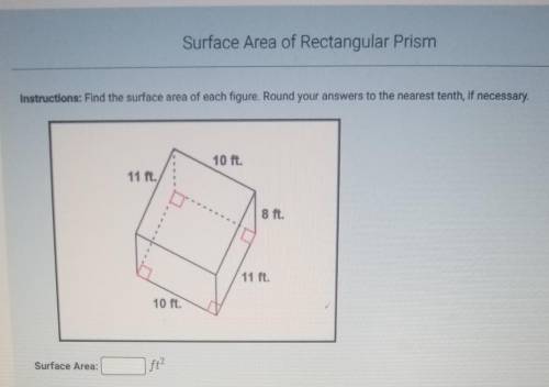 Find the surface area of each figure. Round your answer to the nearest tenth if necessary.​