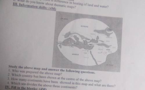 Study the above map and answer the following questions. Who was prepared the above map? 2. Which co