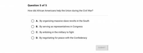 How did African Americans help the Union during the Civil War?