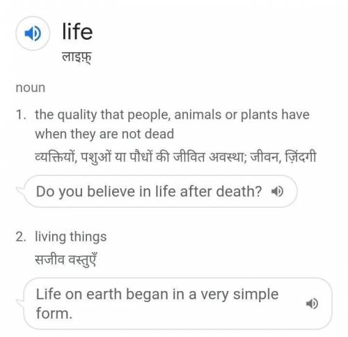 What is meaning of life?​