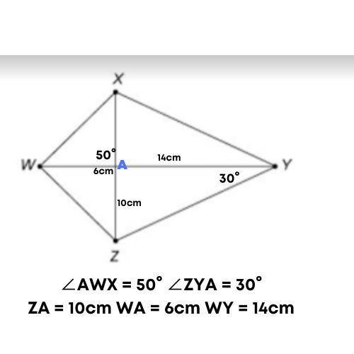 Can you help me calculate the angles from this kite in the attachment?AY =, XZ =,