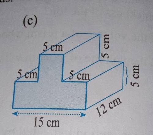 HELP ME PLEASE. find the perimeter,area and T.S.A of the following solids​