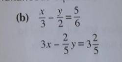 Can anyone solve this linear equation with elimination method? Please its important!
