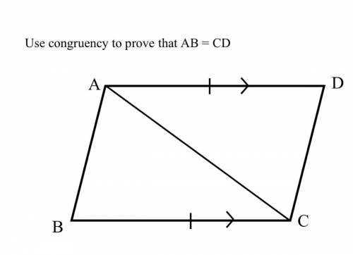 How would I prove the congruency of these triangles?