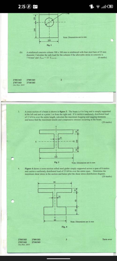 Any engineer to help me answer part 4 of the question. I will give the brainliest