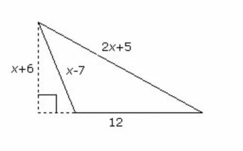 Find the area and perimeter.

Hint: The height of a non-right triangle is the length of the segmen
