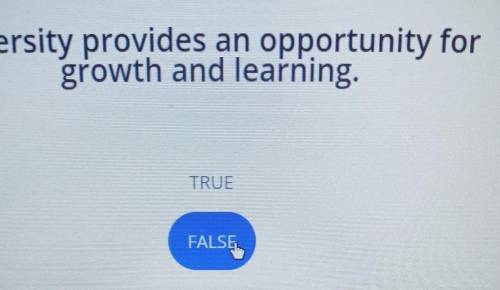 Adversity provides an opportunity for growth and learning .​