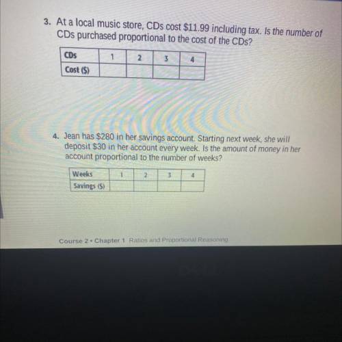 SOMEONE PLEASE HELP ME ON THIS AND FOR EACH QUESTION IS PROPORTIONAL OR NOT PLEASE HELP!