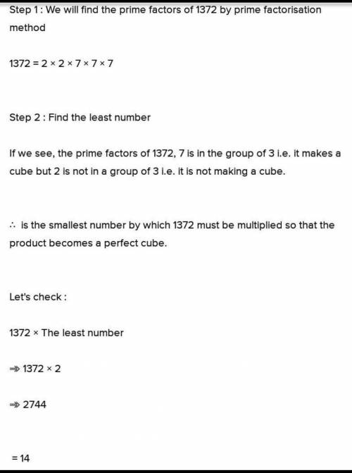 by which least number should 1327 be multiplied so that it is a perfect cube? find the perfect cube