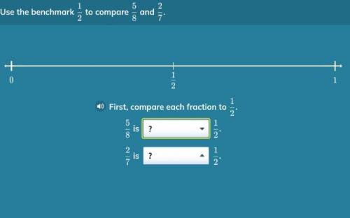 Compare each fraction to