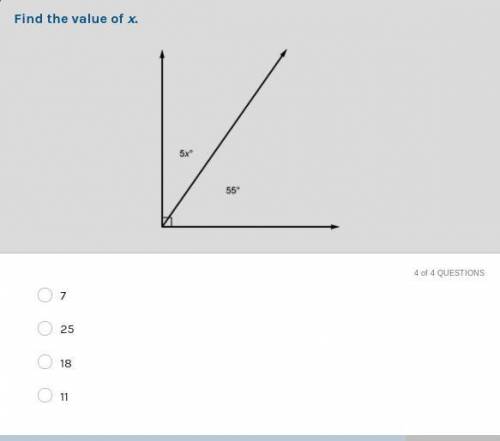 Find the value of x 
please help :>