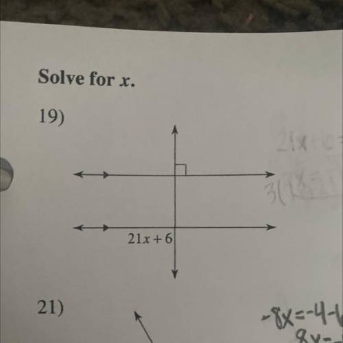 Solve for x.
I need help!