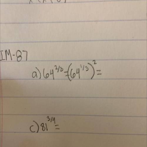 Math analysis Rational exponents