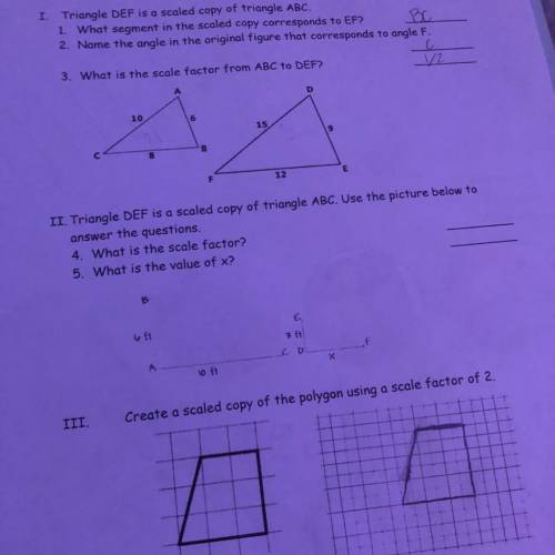 Pls help with part 2 questions 4 and 5 PLSSS !!
thank you !