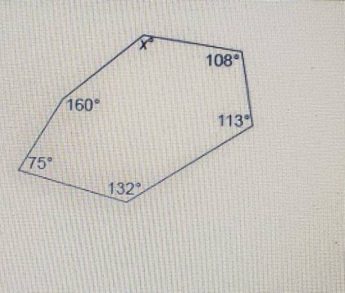Please Hurry). Solve for x. X = _____° Look at the picture so you can answer the question .​