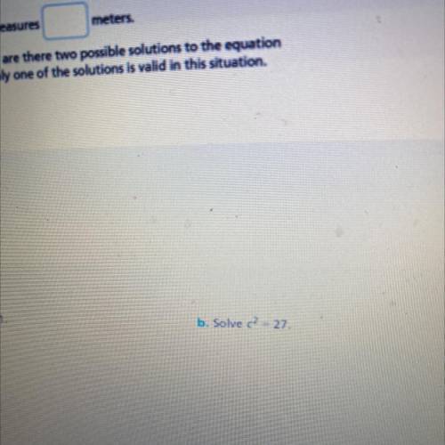 Please help me solve this problem c2=27