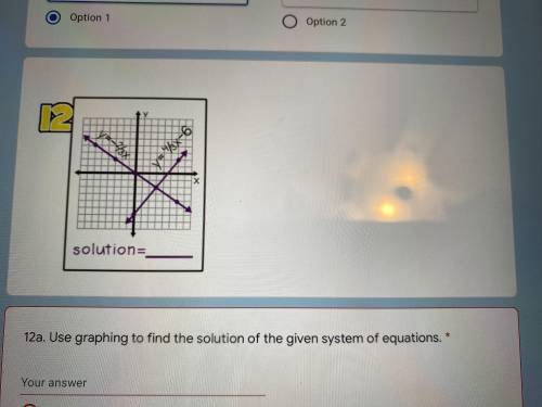 Find the solution of the given system of equations