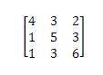 HELP PLEASE

Find the resulting vector when the vector <4, 1, 2> is multiplied by the matrix