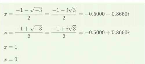 2x2 – 2x + 5 = 0
Solve using quadratic formula complex soultions